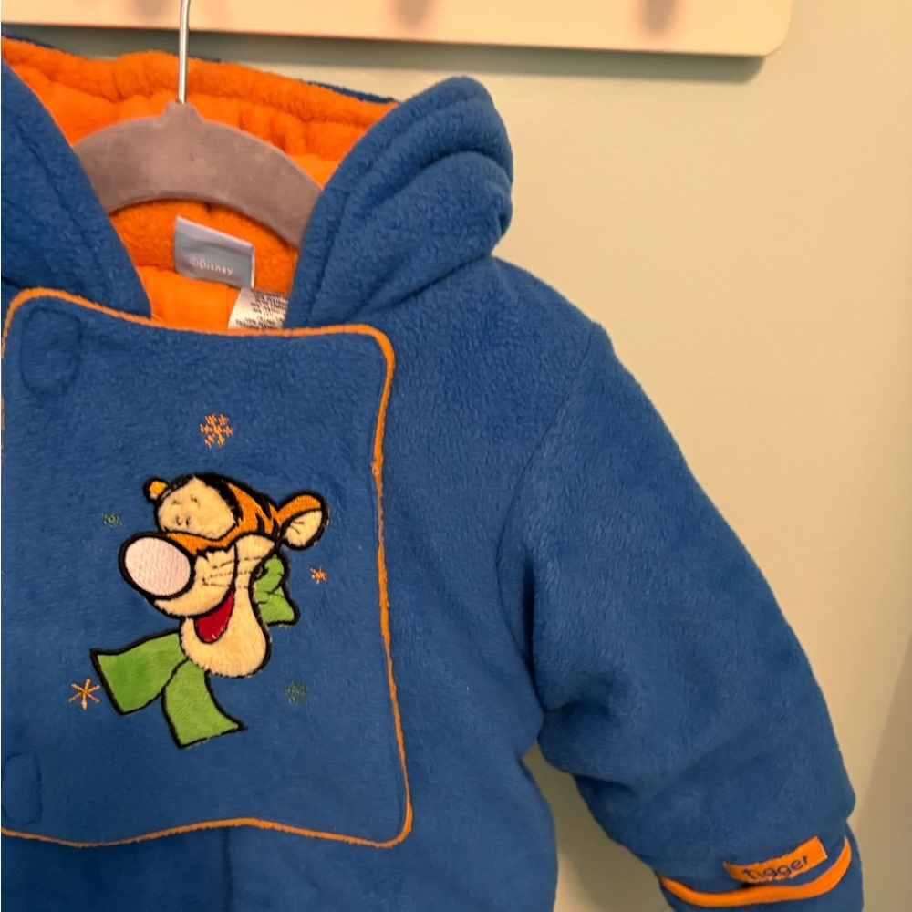Disney Tigger One Piece Snowsuit - Picture 5 of 8